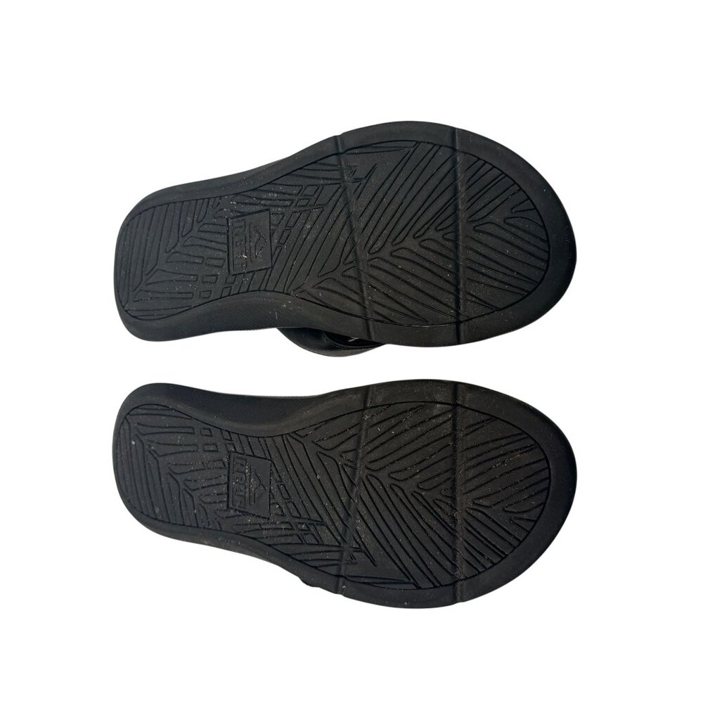 Reef Black Santa Anna Mens Flip Flops Sandals Size 9 Beach Casual Shoes - Picture 10 of 10